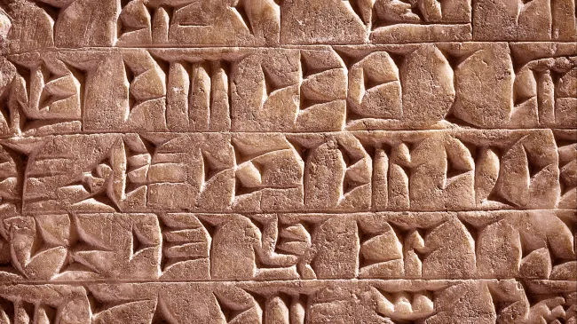 Ancient tablet